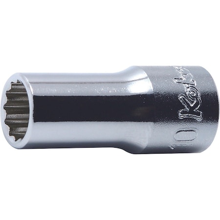 Ko-Ken Socket 1/4 12 Point 40mm 3/8 Sq. Drive 3305XA-1/4